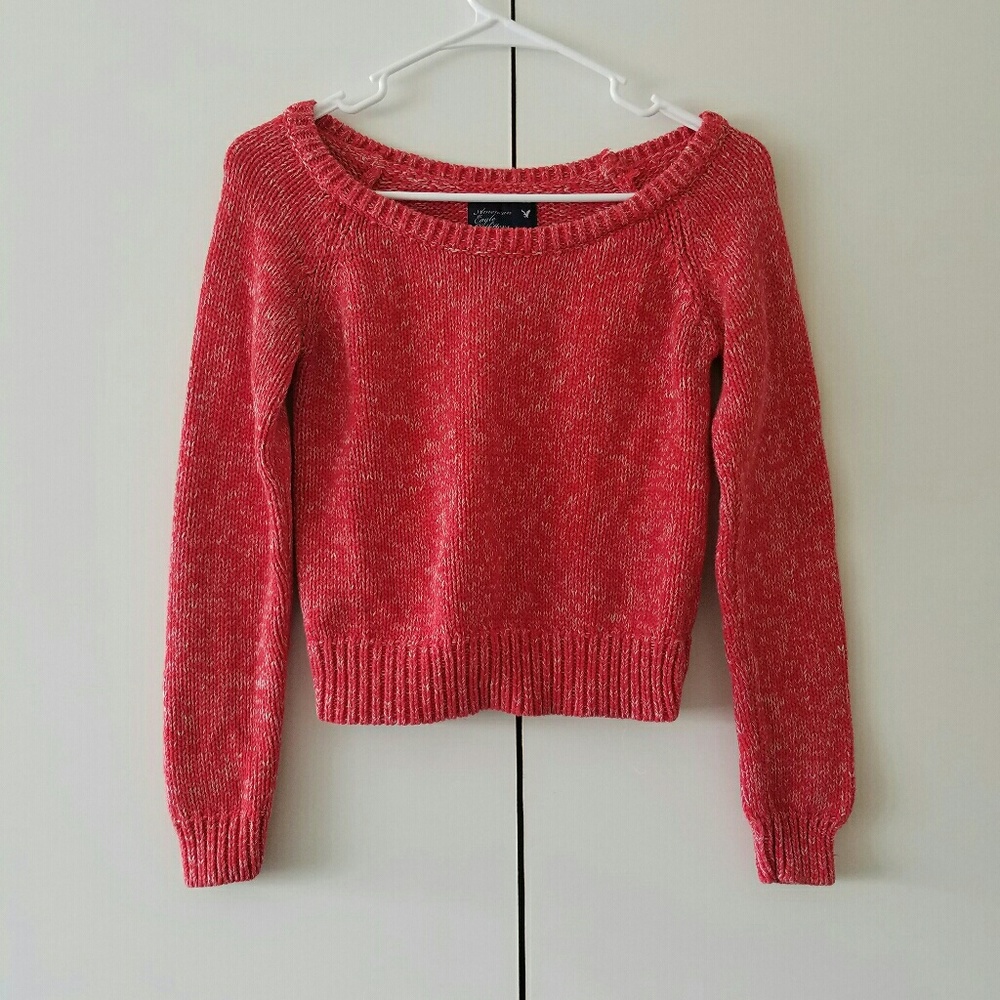 Cropped Red Sweater